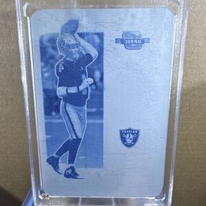 2023 Panini Contenders Optic Aidan O'Connell Raiders #59 1/1 Printing Plate